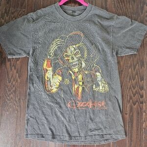 Ozzfest 2008 Grey Vintage Wash T-shirt